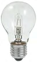 Lampade alogene Green Solutions Goccia GS Le lampade ad Alogene Goccia GS sono lampade ad alta efficienza con dimensioni particolarmente contenute e rispecchiano le forme classiche delle lampadine ad