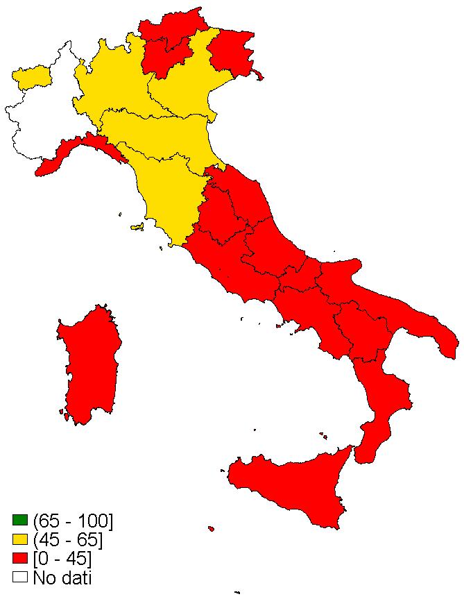 Ricerca del sangue occulto negli ultimi due anni Prevalenze per ASL di residenza Regione Sardegna 2008-11 Colonscopia negli ultimi cinque anni Prevalenze per ASL di residenza Regione Sardegna 2008-11