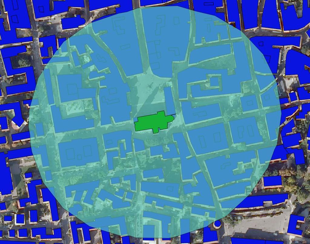 QGIS - query, geoprocessing e link Geoprocessing Selezione Duomo di Trento