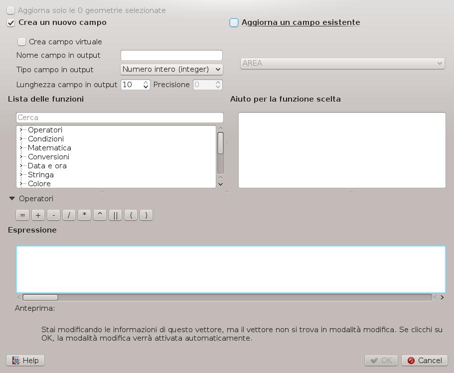 QGIS - query, geoprocessing e link Query Interfaccia per query in QGIS Per