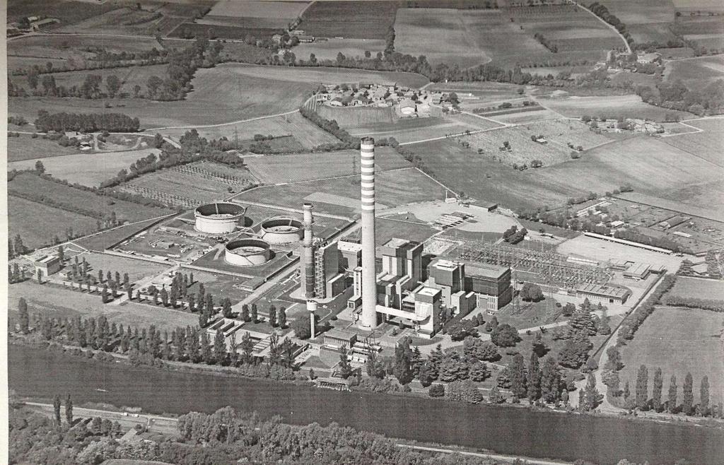 Figura 12: Vista aerea della centrale