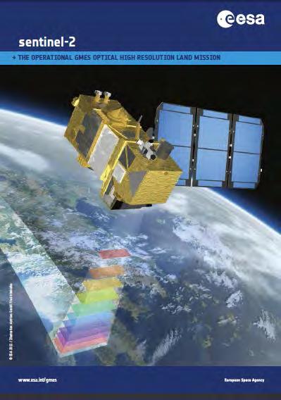 Sentinel II Sentinel-2 will carry an optical payload with visible, NIR and SWIR sensors comprising 13 spectral bands: 4 bands at 10 m, 6 bands at 20 m and 3 bands at 60 m spatial resolution (with a