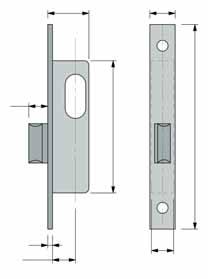 Serrature verticali Vertical locks,5 2 8 0 26 F Solo