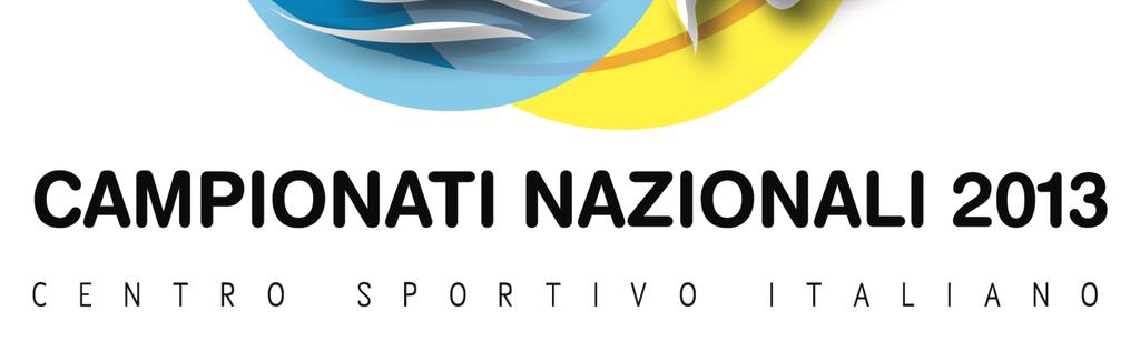 2 Tesseramento atleti e dirigenti Fasi regionali Tutti le atlete e i dirigenti partecipanti al Campionato nazionale dovranno essere tesserati al CSI per la disciplina della Ginnastica Ritmica.