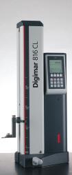 + 2-9 misuratore di altezze Digimar 86 cl 1D RS232C caratteristiche Sistema di misura Eccellente accuratezza e affidabilità, grazie al sistema di misura incrementale ottico con testa a doppia lettura