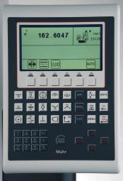 + 2-7 misuratore di altezze Digimar 87 clm Display Grafico e Funzioni Tasti Funzioni Variabili Tasti per Funzioni e Programmi di misura Tasti di messa a Punto e calibrazione Tasti Funzioni di misura