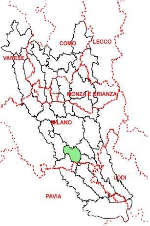 Pavese a Rozzano presenza di piccoli centri e nuclei storici, cascine e tracciati viari locali, legati all impianto rurale del territorio DISSESTI IDROGEOLOGICI / CALAMITA - URBANIZZAZIONE