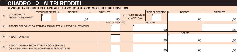 Noleggio occasionale imbarcazioni Redditi derivanti dall attività di noleggio occasionale di imbarcazioni e navi da diporto assoggettati ad imposta sostitutiva del 20%.