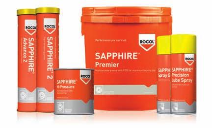 I grassi per cuscinetti SAPPHIRE forniscono al settore una gamma facilmente identificabile di lubrificanti ad alte prestazioni, sviluppati per prolungare la vita utile del cuscinetto, offrire una