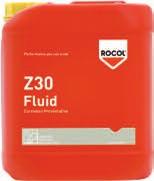 varie fasi del processo Ideale per una leggera lubrificazione Eccellente penetrazione Gamma di temperatura: da 20 C a 110 C 37008 20l 37009 200l Z25 Fluid Inibitore della corrosione oleoso,