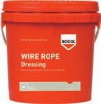 applicato su funi bagnate Grasso di colore nero Grasso di colore nero A pennello/automatico A pennello/spray Aerosol WIRE ROPE Dressing WIRE ROPE Fluid WIRE ROPE Spray Può essere applicato su funi