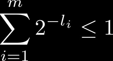 Diseguaglianza di Kraft-McMillan Non tutti i codici di lunghezza variabile sono disambigui (prefix-free) Teorema: Posso trovare un codice prefix-free composto da m messaggi binari di lunghezze se e