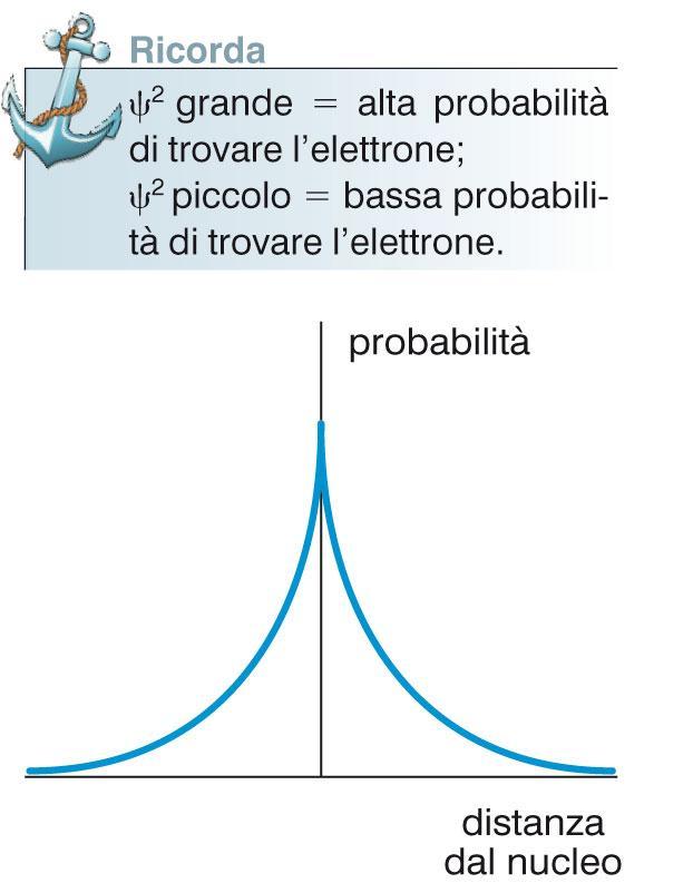 Fornisce informazioni sulla probabilità di trovare l elettrone in un punto