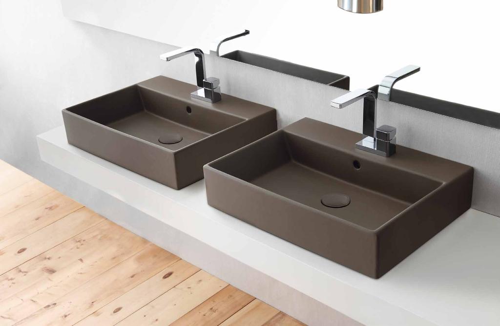 198 collezione Smile 199 lavabo rettangolare 60 rectangular