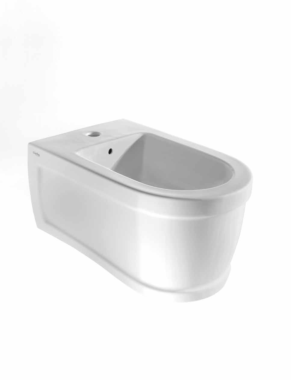 256 design Paolo D Arrigo collezione Opera 257 bidet sospeso Tondo / wall-hung Tondo bidet 36 x 56 x 30h - OPBST