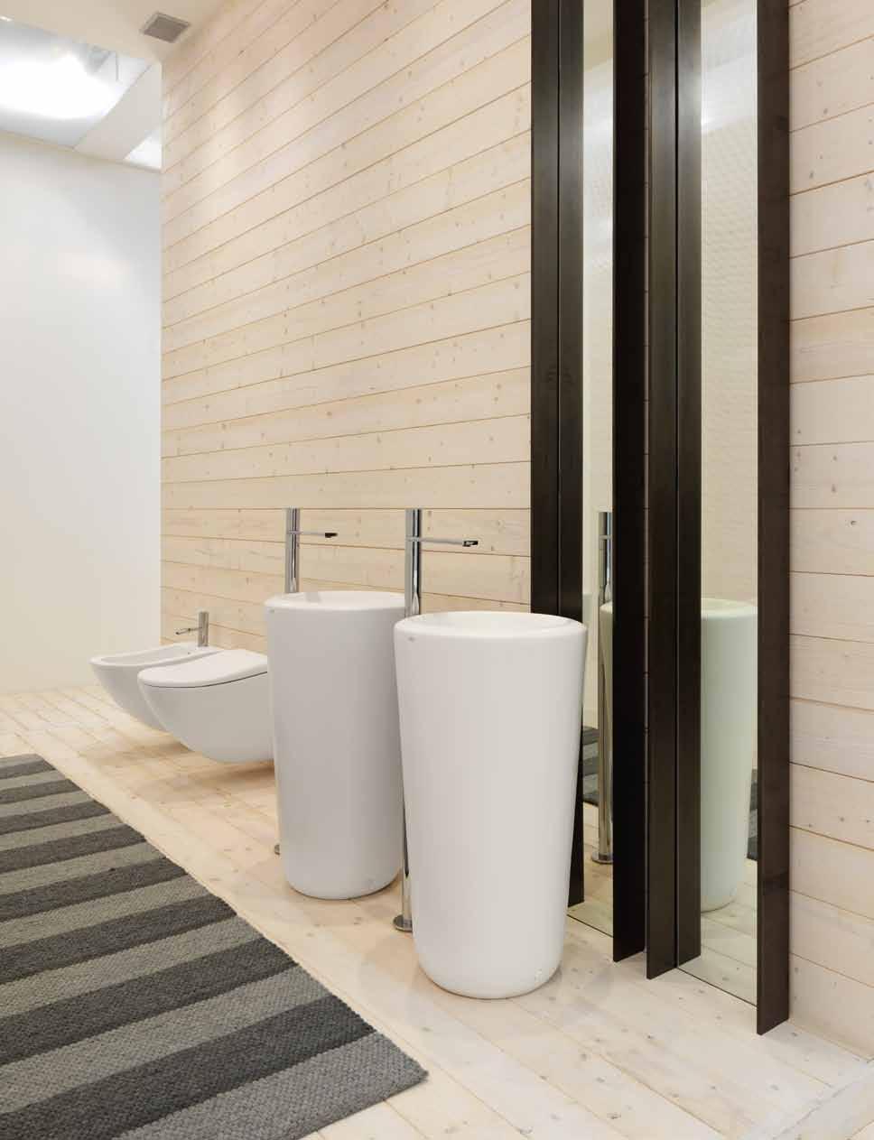 52 design Marco Piva collezione Fluid 53 vaso sospeso / wall-hung wc 37 x 53 x 37h - FLVSTL