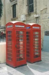 cabine telefoniche di stampo