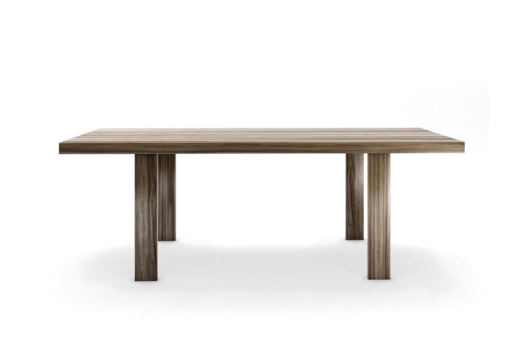 Tavolo Tavolo in legno di olmo desaturato. Dimensioni: -Larghezza: cm. 220 -Profondità: cm. 80 -Altezza: cm.