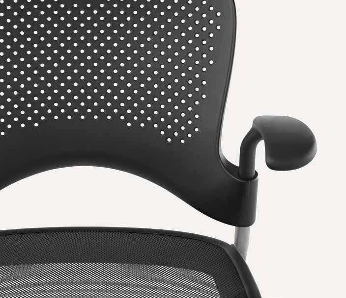 Un sedile FLEXNET opzionale utilizza innovativi materiali di sospensione per ridurre i punti di pressione e offrire un comfort più duraturo.