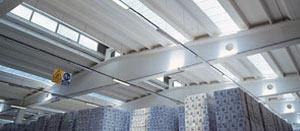 La COMPARTIMENTAZIONI a soffitto è molte volte presente nelle strutture.