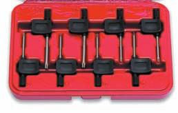 BASIC - BASIC Serie giraviti Screwdriver set Giraviti reversibili lama intaglio Philips acciaio al carbonio - zincati Reversible screwdrivers 800 80-8002 - 822-8009 - 8023-8028 S x A x mm 80,0x,0x80