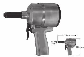 del chiodo tranciato da a 7,8 Hydropneumatic tools holding rivet and nail recovery AT222 20 80 Adatta per: Alluminio Rame