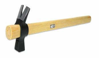 Hammers for mechanics with safety collar DIN 0 Martelli per carpentieri testa forgiata, manico in legno di frassino Hammers for carpenters 7082 7083 gr.