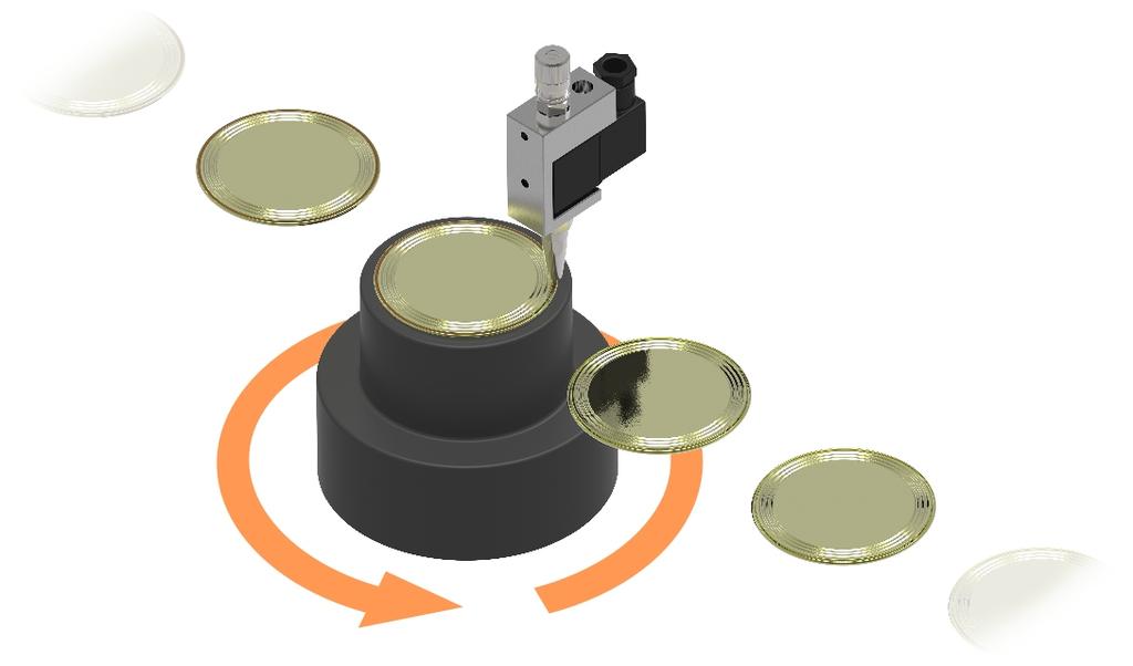 APPLICAZIONI FONDI BARATTOLI Dove il clippaggio meccanico non basta per una buona tenuta del fluido contenuto nei comuni