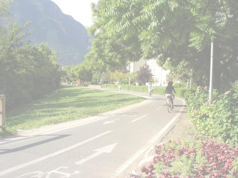 BICICLETTA Struttura della mobilità ciclabile a Bolzano: