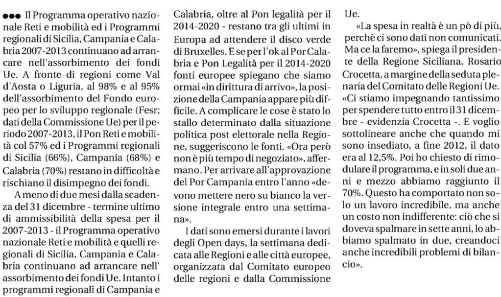 14 ottobre 2015 GIORNALE