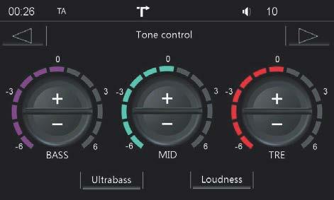 IMPOSTAZIONI AUDIO BILANCIAMENTO / OSCURATORE Fig. PAG. 04 Fig. PAG. 05 In questo menu è possibile regolare le varie impostazioni dell audio.