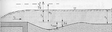1. Verifica dello scalzamento a valle della platea L erosione prodotta dalla corrente defluente da strutture idrauliche deve essere attentamente valutata al fine della stabilità delle strutture