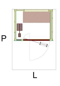 DATI TECNICI / TECHNICAL DATA CABINA CABIN Dimensioni Dimensions 200x160x225 PERSONAL SAUNA NOTE NOTES Ingombro esterno External coating Potenza elettrica consumata Power consumption Tensione di