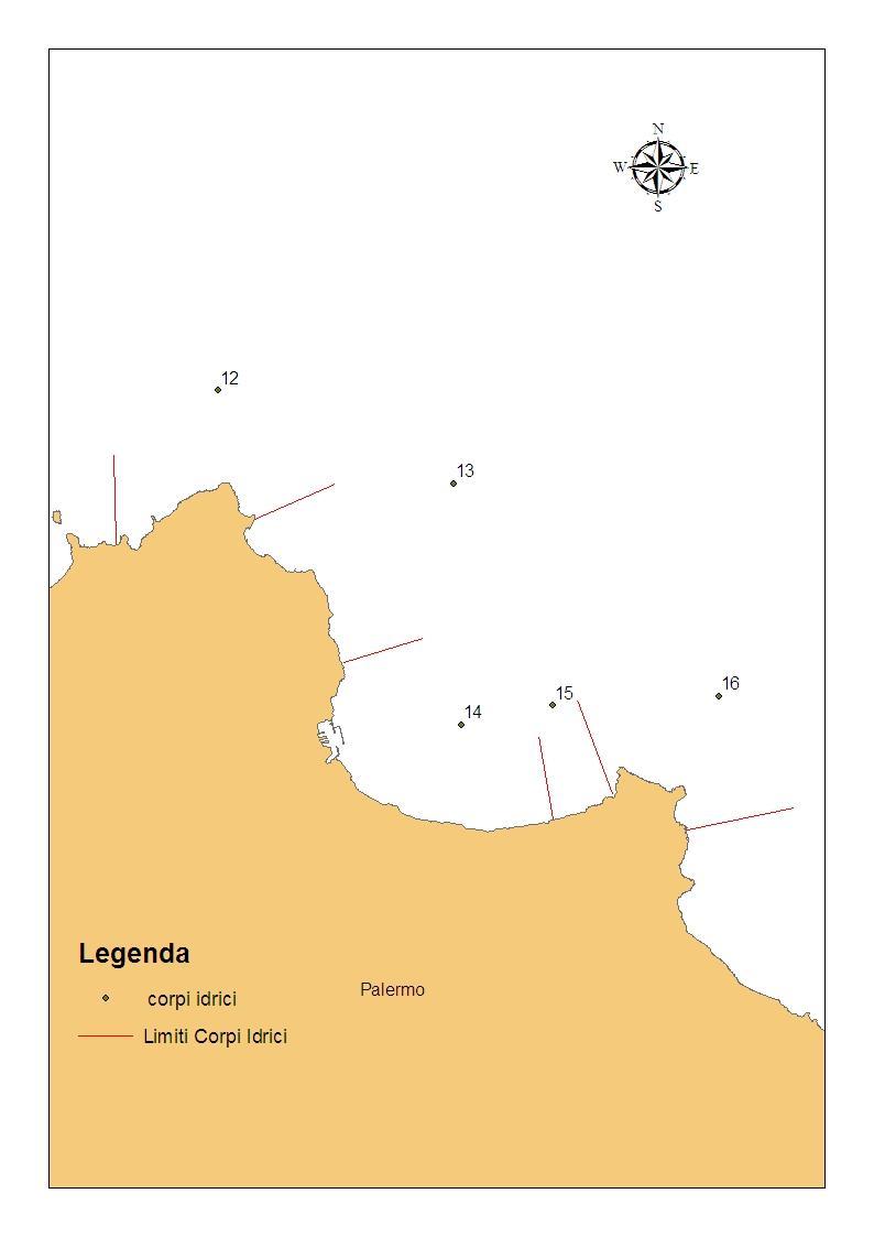 Introduzione Il Piano di Gestione dei corpi idrici superficiali della Sicilia ha individuato per le acque marino costiere 65 Corpi Idrici che devono essere monitorati e classificati ai sensi del D.