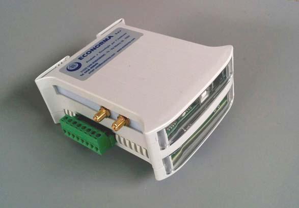 Può essere collegato alla rete aziendale tramite connessione LAN (ethernet) e dispone di un modulo aggiuntivo con GPS e GPRS, ideale per il settore dei trasporti o postazioni, al di fuori della rete