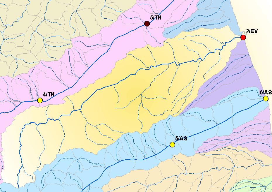 La V classe di qualità ecologico ambientale, come dall analisi