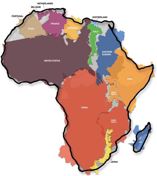 POTENZIALE ECONOMICO IN AFRICA 1/3 Entro il 2050 l economia del continente africano verrà moltiplicata per 10.