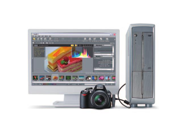 Gestione immagine intelligente con un PC Grafico del sistema Software ViewNX 2: fantastici strumenti di imaging (in dotazione) NUOVO Il software ViewNX 2 rappresenta il modo più pratico per gestire