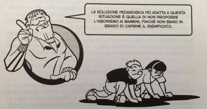 La soluzione pedagogica più adatta a questa situazione è quella di non