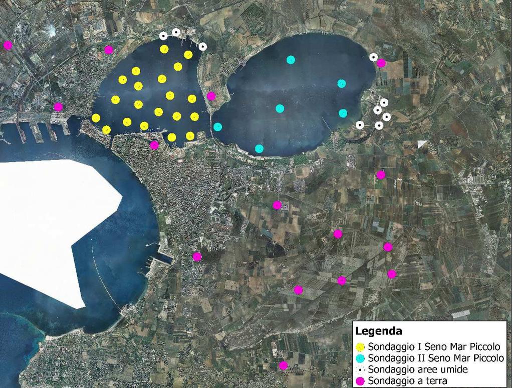 Mar Piccolo di Taranto: Interventi prioritari BONIFICA, AMBIENTALIZZAZIONE E