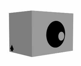 singola in cartone ondulato cm 53x37x6 Single box in ondulating cardboard