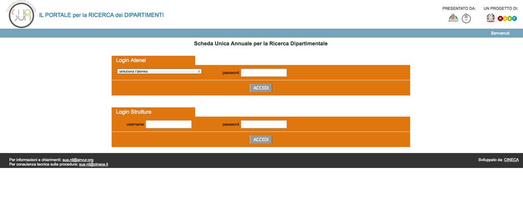 La scheda SUA-RD 2014-16: struttura