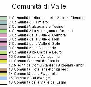 in ogni territorio, si evidenziano alcune particolarità