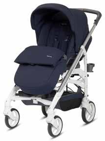 AREATA SUL FONDO E MATERASSINO TRASPIRANTE AIRY CARRYCOT BASE AND BREATHABLE MATTRESS PROTEZIONE SOLARE SUN PROTECTION COPERTINA CON FUNZIONE PARAVENTO COVER WITH WINDBREAK FUNCTION COPRIGAMBE CON