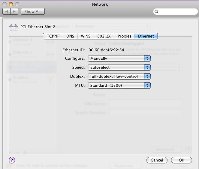 Nel cliet Mac da 10 GB, fare clic sul simbolo della mela > Prefereze di sistema. 2. Nella sezioe Iteret e etwork, fare clic su Network. 3.