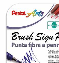 CALLIGRAFIA Sign Pen punta pennello - Per tratti