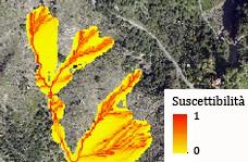 angle δa) e un limite di velocità v Parametri oggetto di calibrazione Soglia di area drenata