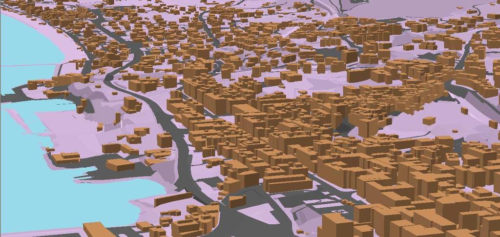 Formia Smart City: il sottosistema rilievo aereo e aggiornamento cartografico Generazione del Database Geotopografico 3D multiscala I dati cartografici prodotti sono