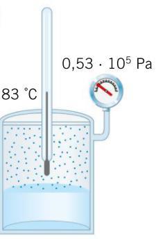 EQUILIBRI TRA TEMPERATURA E PRESSIONE In generale, un liquido bolle alla temperatura alla quale la sua pressione di vapore