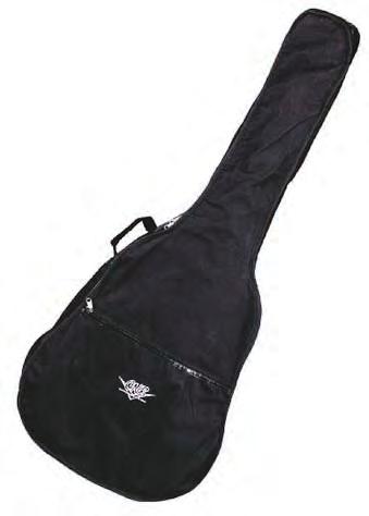 Gig bags serie 300 Borsa in nylon per chitarra classica con tracolla, manici e tasca